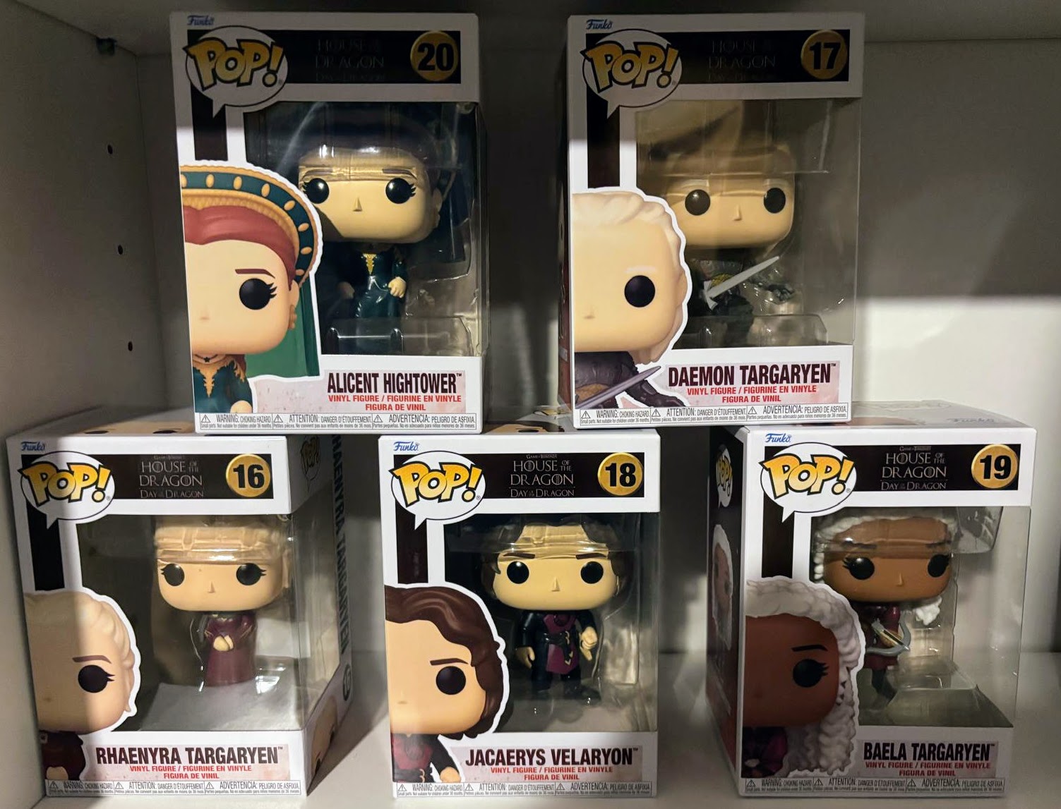 Colección de Funkos desdicada a Juego de Tronos de Catarina Moreira Magalhaes